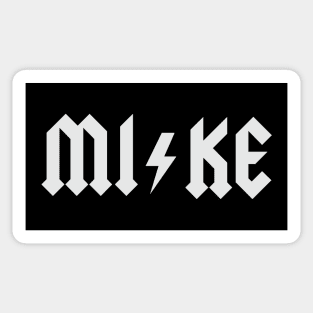 Mike ACDC (light) Sticker